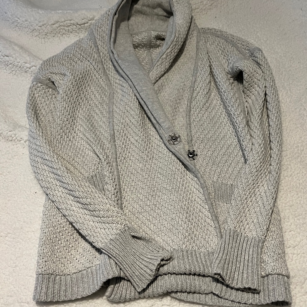 Lululemon button down sweater - Picture 2 of 4